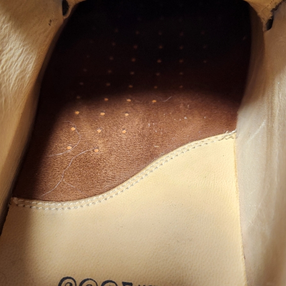 Johnston & Murphy 1850 Sheepskin men's loafers suede size 8.5 US - Picture 8 of 11